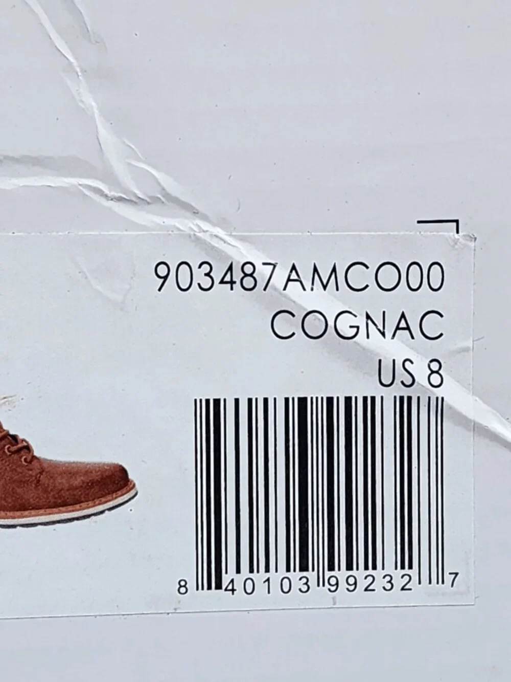 B-52 Bullboxer Men’s Linton Cognac Leather Boots Lace Up Side Zip Casual